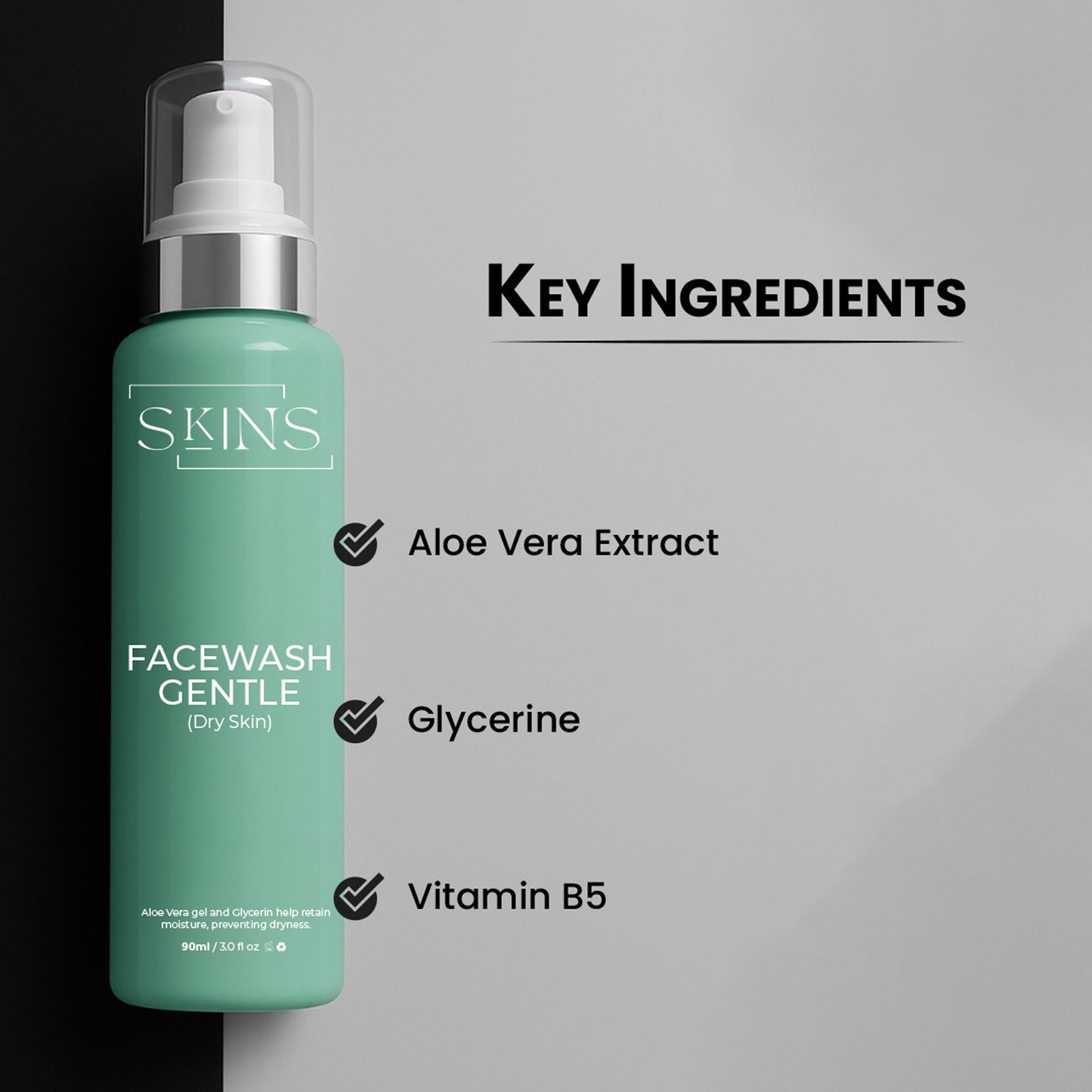 Facewash Gentle (Dry to Normal Skin)
